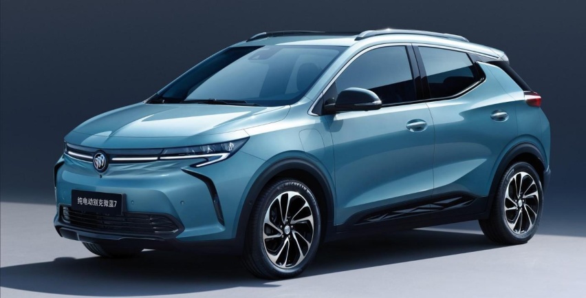定位小型SUV，续航500km，别克微蓝7更多官图曝光