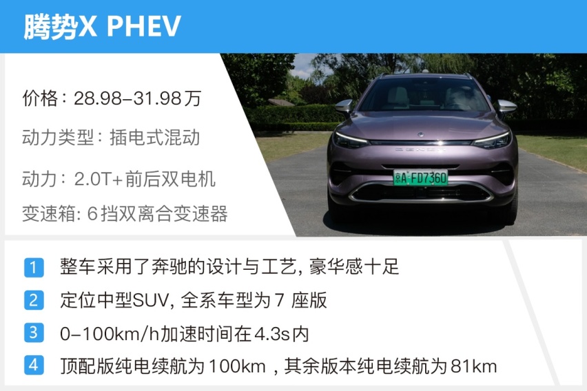 站在巨人肩膀上 试驾体验腾势X PHEV