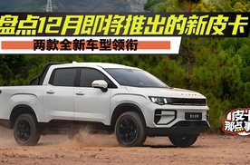 两款全新车型领衔！盘点12月即将推出的新皮卡
