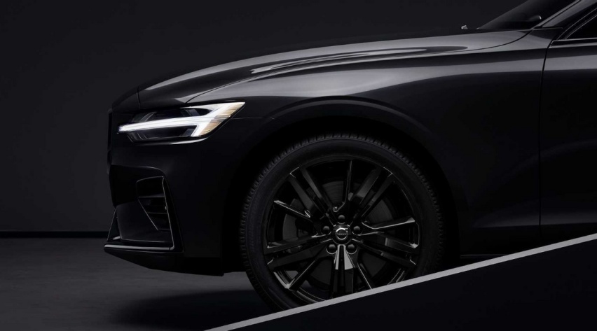沃尔沃S60 Black Edition暗黑特别版发布，外观全部黑化