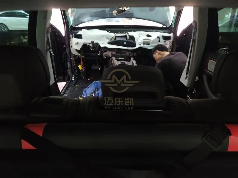 21款奔驰GLE350e改装案例，23P驾驶辅助，通风座椅，抬头显示