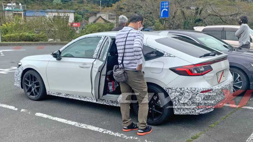 全新本田思域HATCHBACK混动版谍照曝光，搭载1.5L发动机