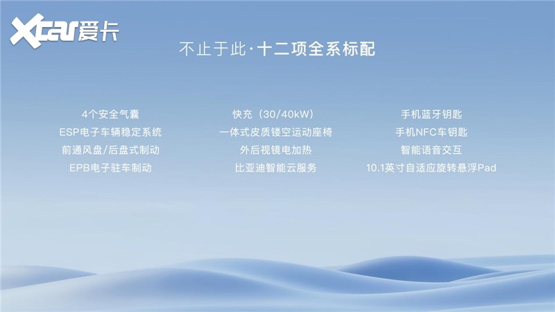 标配快充和4气囊 比亚迪海鸥上市7.38万元起售