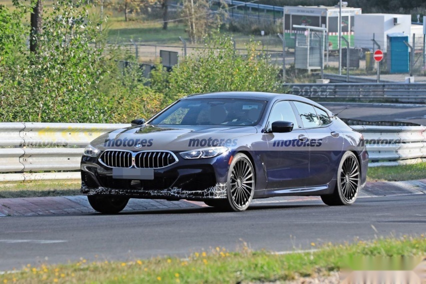 或超650马力，底盘重新优化，Alpina B8四门版谍照
