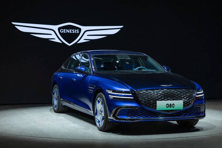 新款捷尼赛思纯电G80全球首秀 打造加长轴距和“远见青”