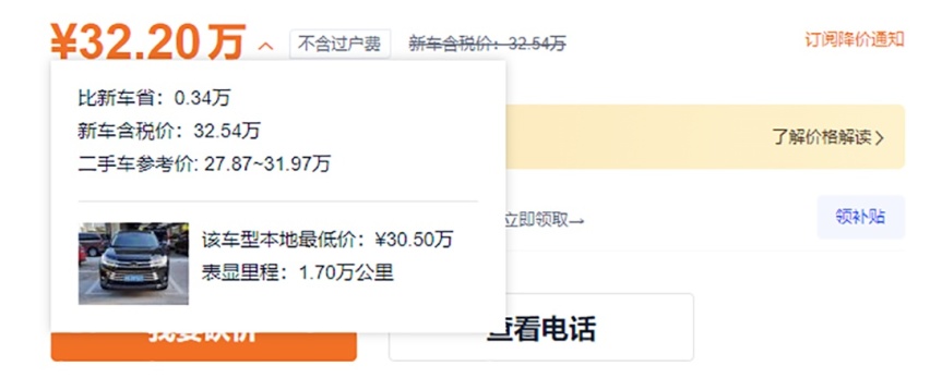 旧车比新车还贵2万！这些人想钱想疯了吧？