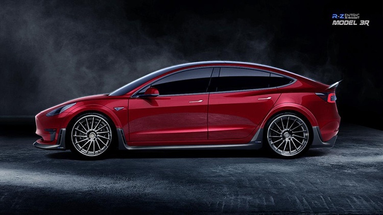 这样改装的TESLA MODEL 3你喜欢吗？