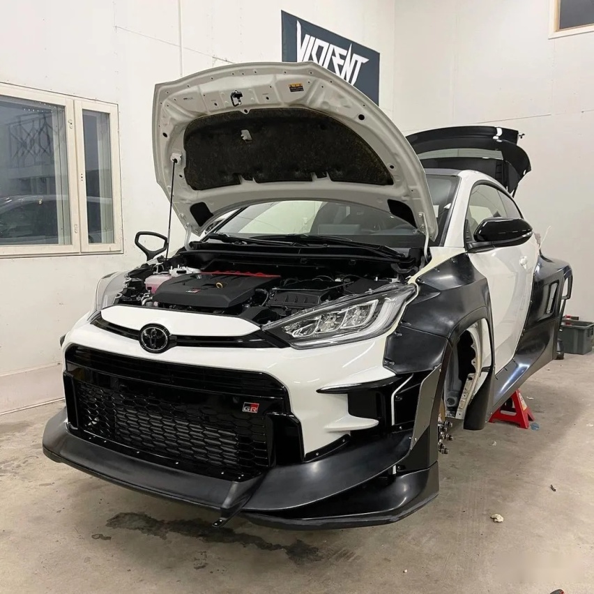 把宝马换成丰田GR Yaris，起因竟是为了一套宽体？