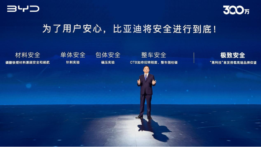 见证中国品牌的高光时刻---比亚迪交付第300万辆新能源汽车
