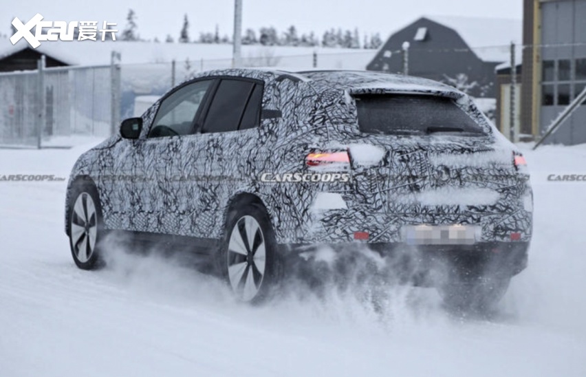 全新奔驰EQE SUV谍照曝光 跨界车是这样？