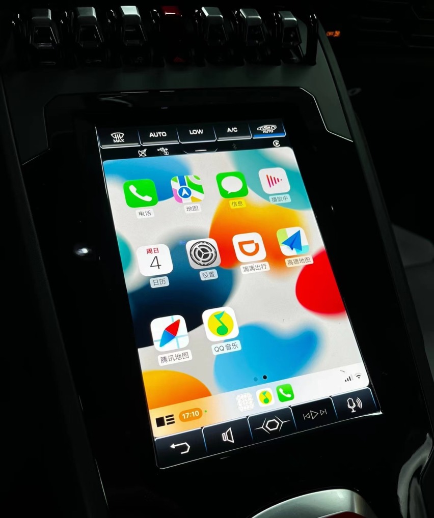兰博基尼EVO 升级carplay 手机同屏系统