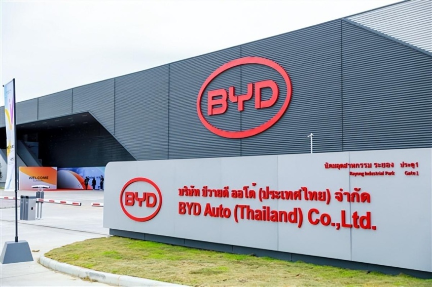 比亚迪泰国工厂正式竣工投产，第800万辆新能源车下线