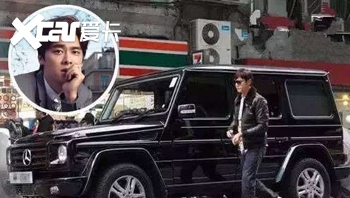 吴亦凡座驾这辆奔驰很抢镜