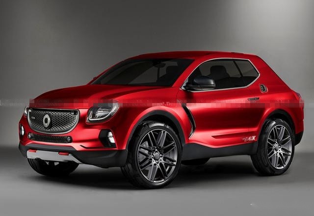 smart和吉利联名后第一款车 基于smart打造纯电SUV