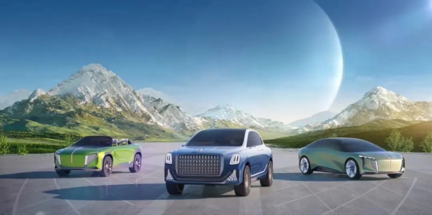【e汽车】红旗发布旗下3款概念车型