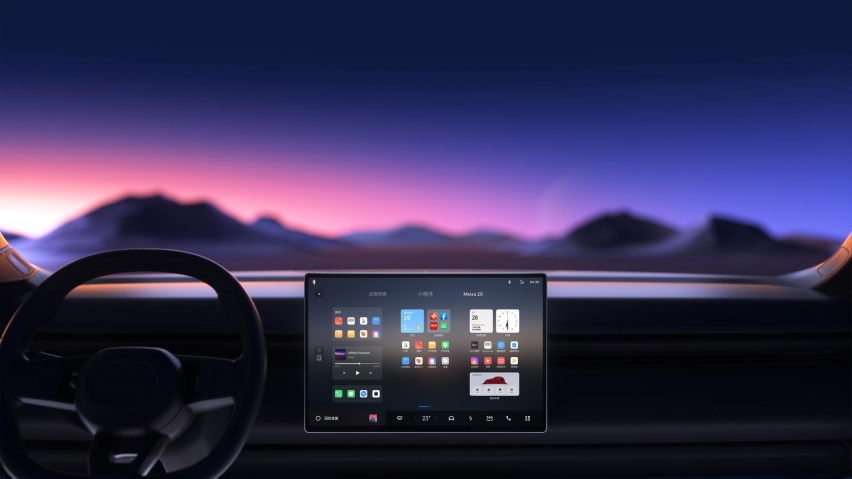 搭载Flyme Auto车机系统 领克08更多官图发布 3月25日首秀
