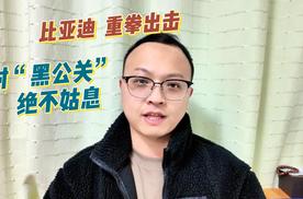 比亚迪重拳出击：对“黑公关”绝不姑息，恶意抹黑应当被抵制