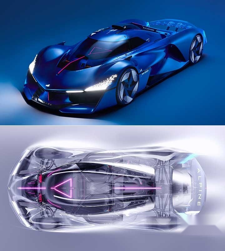 勒芒技术运用量产，Alpine预告氢动力超级跑车