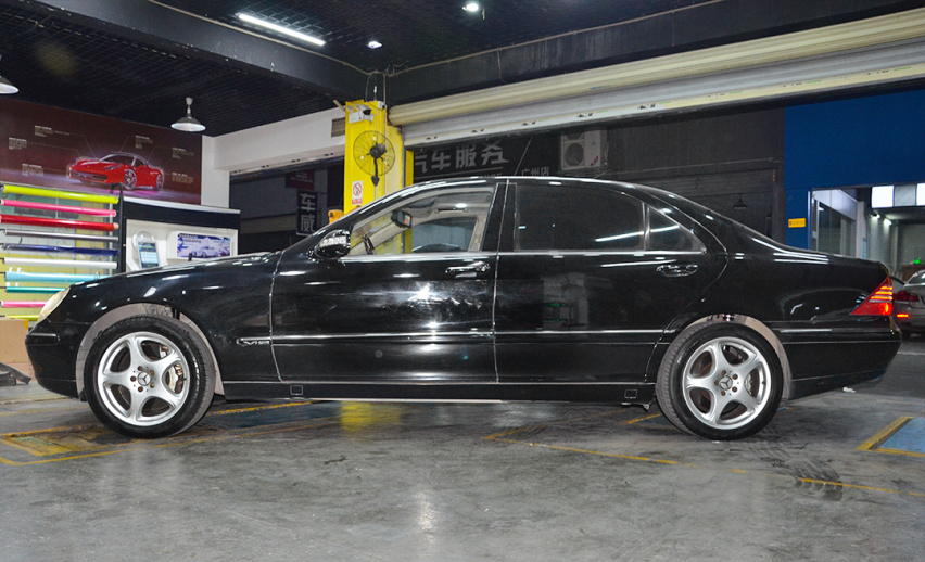 奔驰S500（W220）改装TEI Racing 街道版绞牙