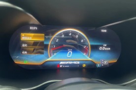 18款奔驰GTR升级新款屏幕主机 液晶仪表效果展示