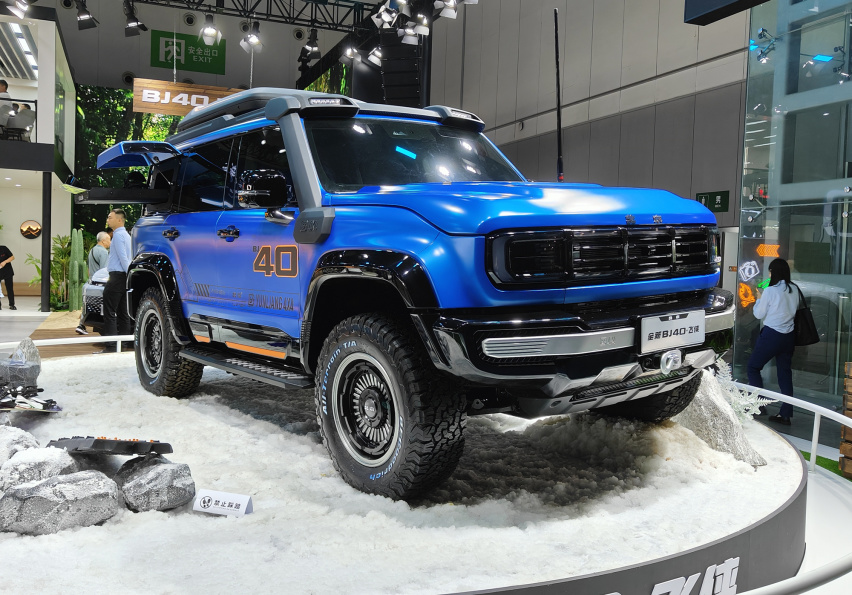 全新北京越野BJ40·飞侠成都车展亮相，与运良共同打造