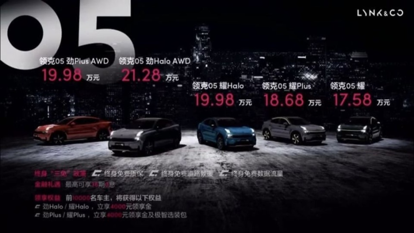 “不一Young”的SUV来了——领克05东北地区上市