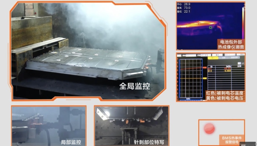 针刺实验同样不起火，极氪001“挑战”汉EV再加码