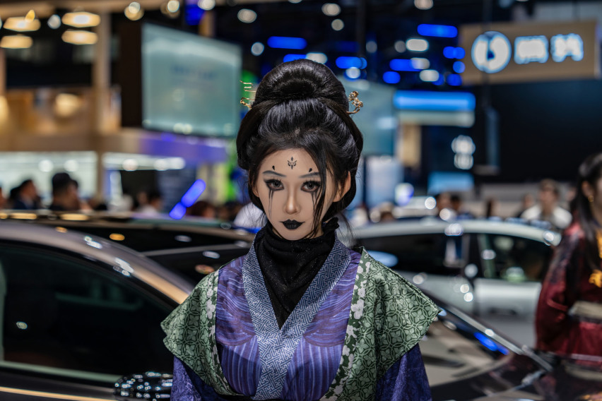 2024广州车展小姐姐大合集！是真男人就坚持到最后一张！