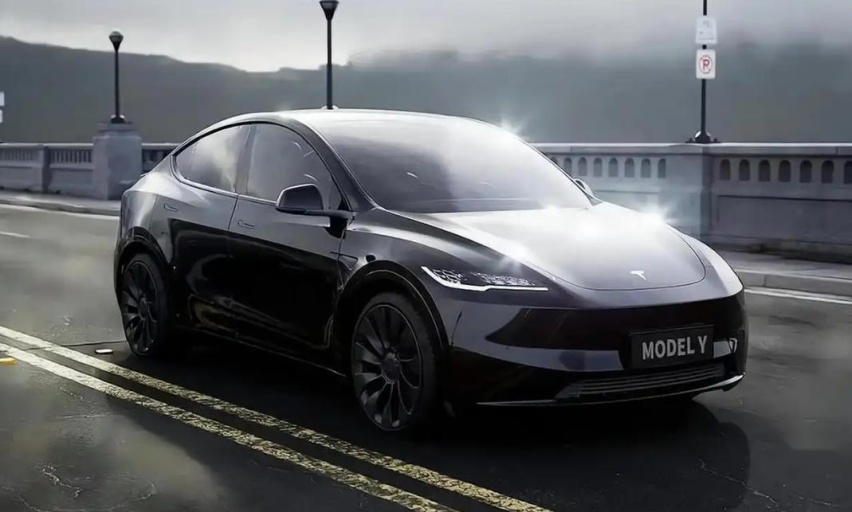新款Model Y最新谍照曝光：造型简洁，内饰配置升级，值得等？