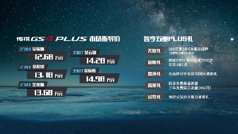 传祺GS4 PLUS上市，长安CS75 PLUS慌不慌？