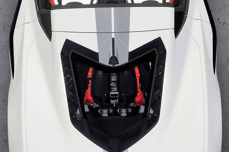 5.5L V8+8DCT 科尔维特C8 Z06 70周年纪念版官图曝光