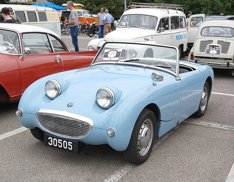 60年代的英国低成本小型跑车:初代奥斯汀