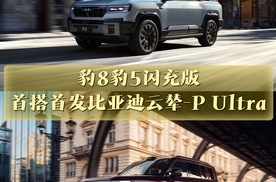 方程豹首搭首发比亚迪云辇-P Ultra，豹8豹5闪充版实现三轮行驶