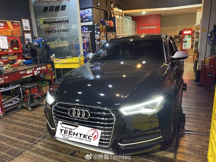 奥迪A6L 40TFSI 刷ECU德国Techtec改装电脑