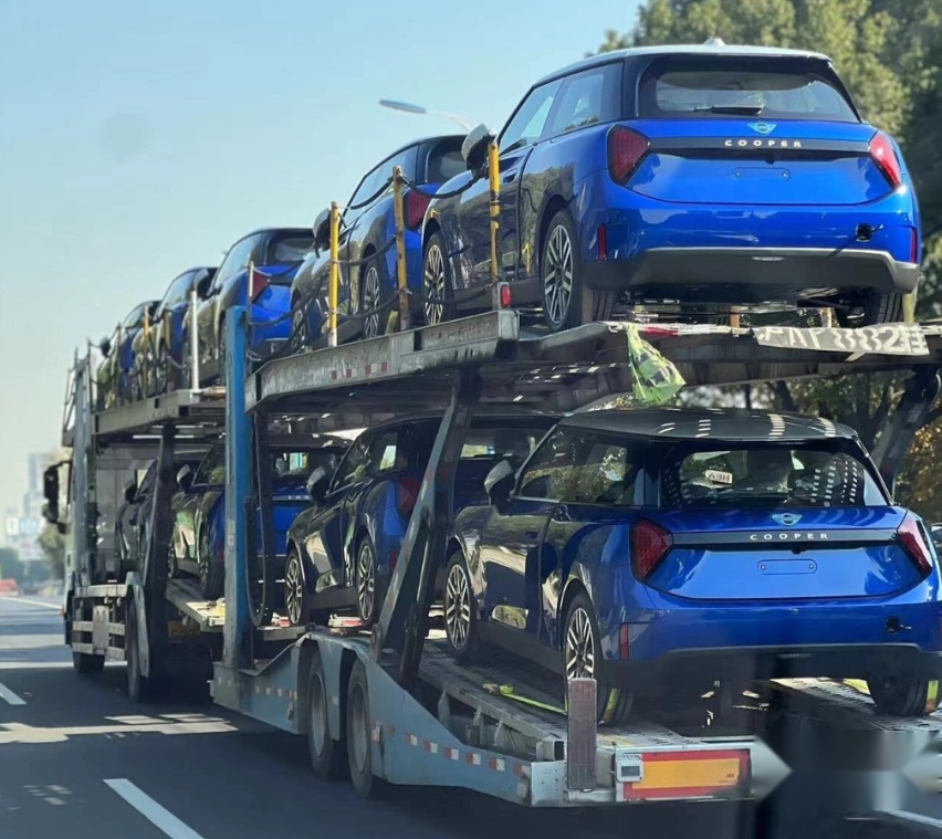 国产MINI Cooper EV量产车现身，长城宝马合作打造