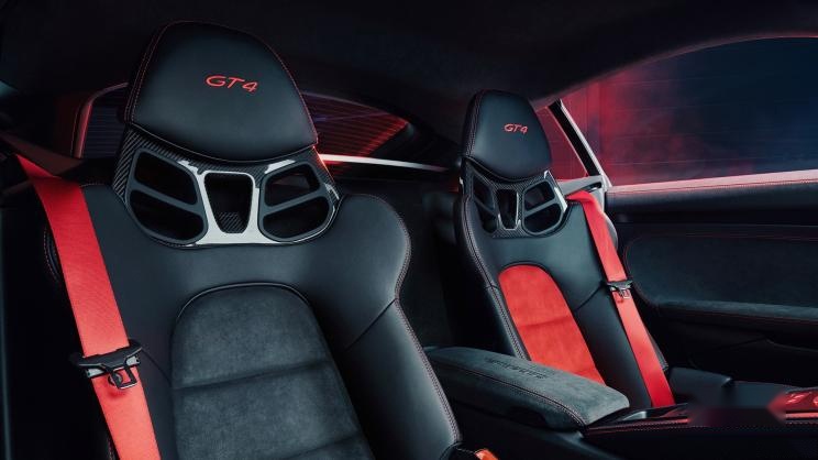 保时捷718 Cayman GT4新车型官图发布