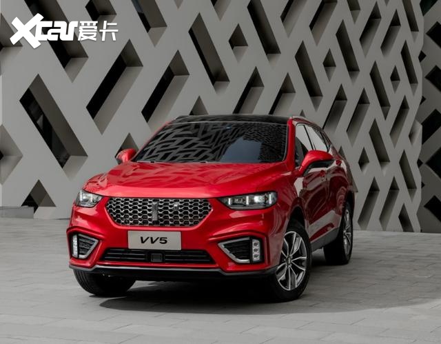 新款wey vv5正式上市 起售价为12.58万元