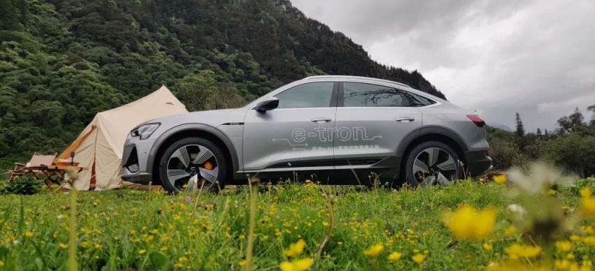 试驾奥迪e-tron Sportback：充电40分钟，嗨玩一整天