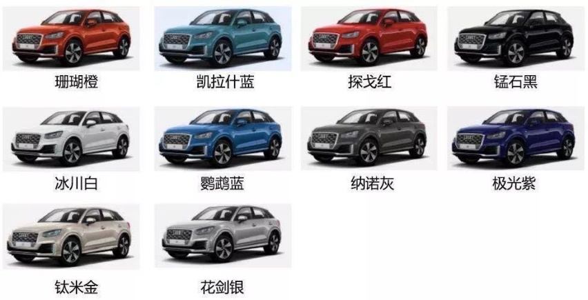 2020款奥迪Q2L正式上市，部分配置提升，售21.88万起