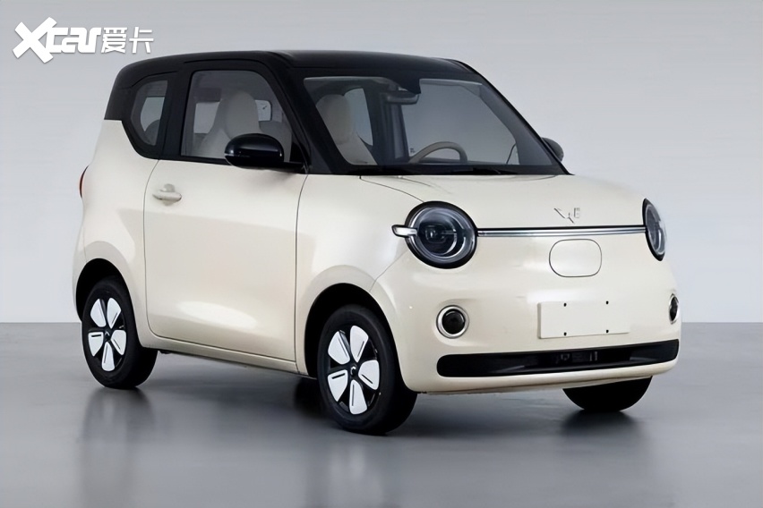 接娃神器五菱宏光MINI EV再迎更新，换装圆灯