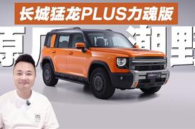 长城猛龙PLUS力魂版：冷银前杠、星影轮毂，原厂潮野方盒子是谁的菜？