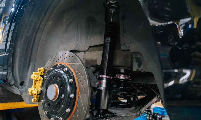奥迪Q2L改装TEI Racing 街道版绞牙避震