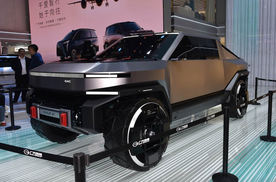 机甲风格皮卡 广汽领程GAC PICKUP 01量产版将于2027年上市