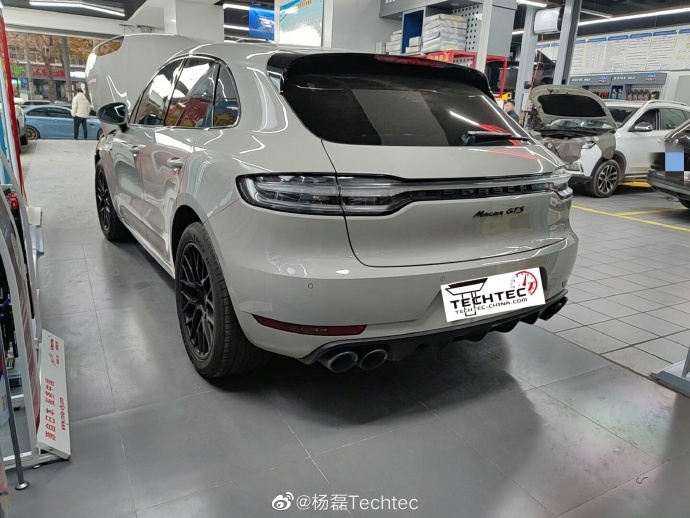 保时捷Macan GTS刷ECU改装德国TECHTEC+Mach5头段