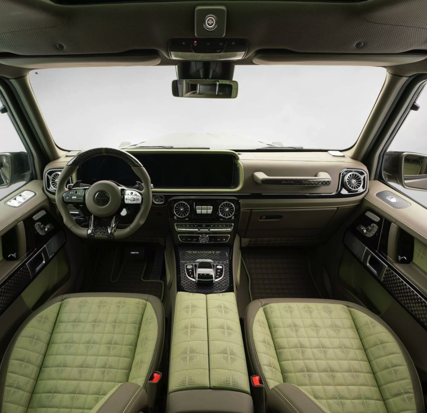 850马力，零百3.5秒……Mansory打造的这台AMG G63限量
