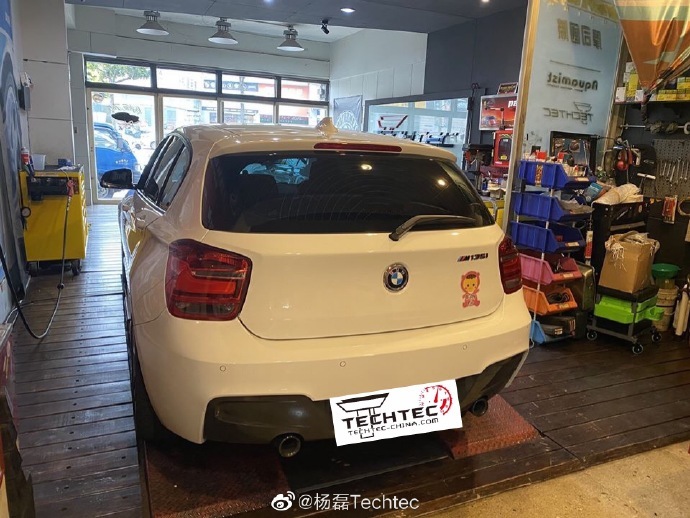 宝马F20 M135 改装德国Techtec刷电脑刷ECU