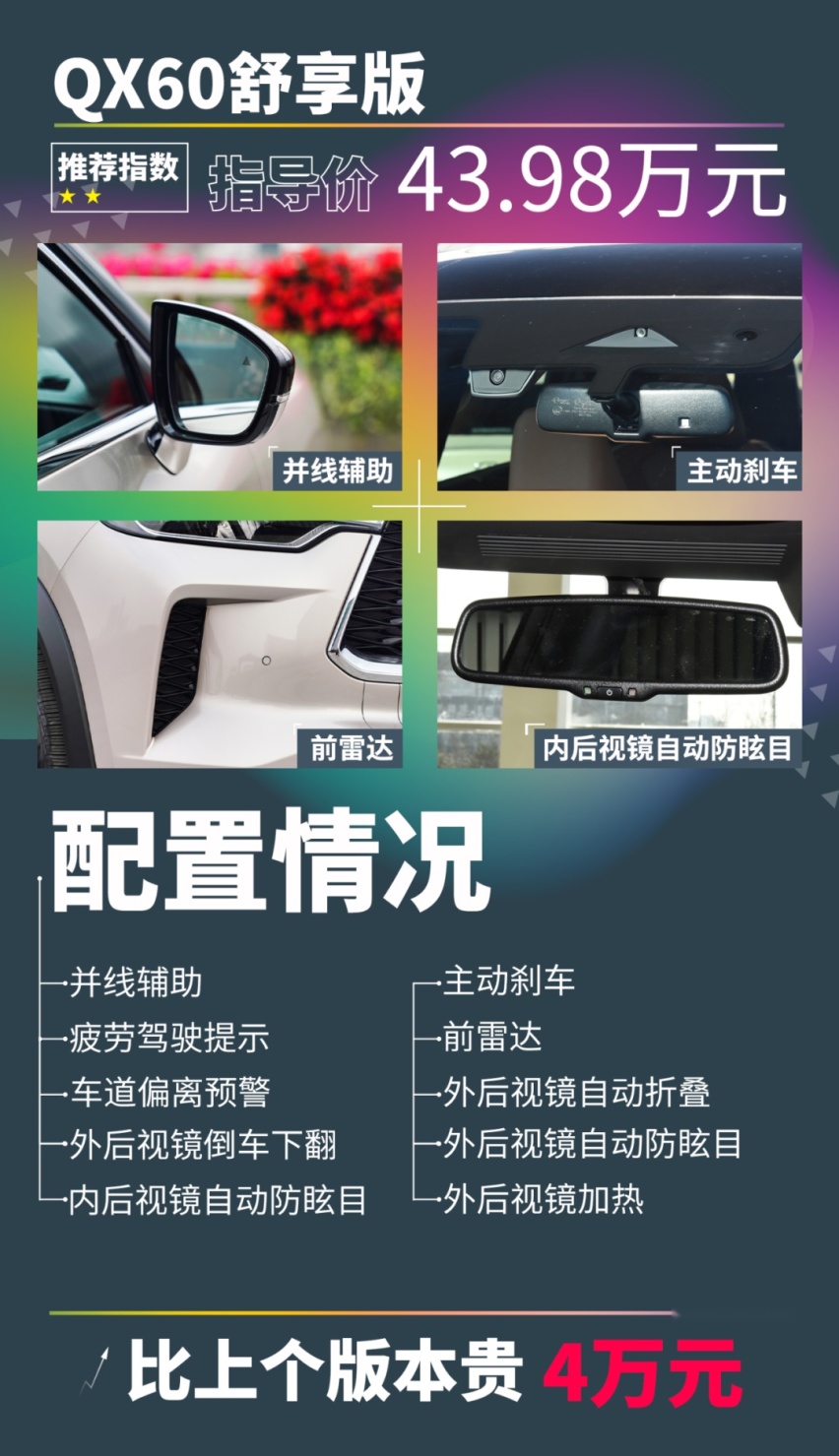 比预售降5万!英菲尼迪QX60买哪款最值?