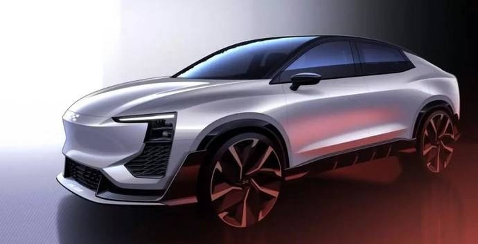 跨界轿跑SUV，爱驰U6 ion设计草图发布