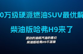 20万硬派燃油SUV最优解，柴油哈弗H9来了