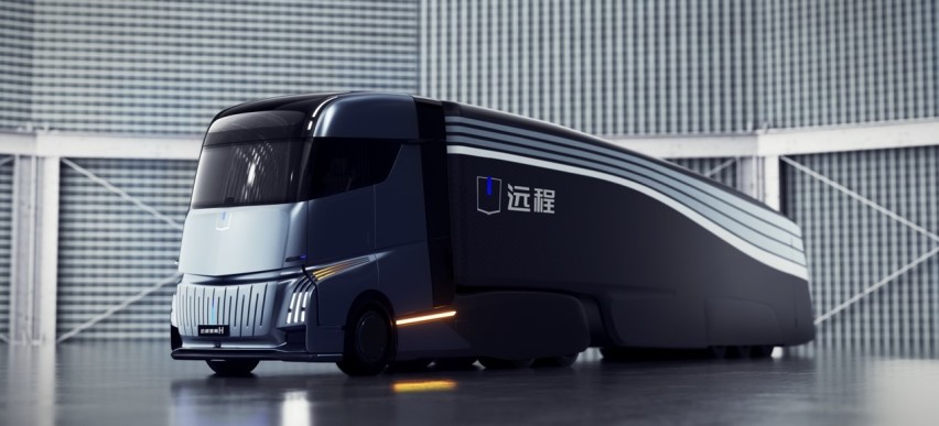 【e汽车】续航接近无限！远程星瀚H换电重卡11月8日发布